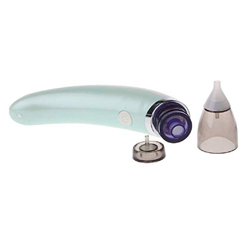 YAVOCOS Baby Nasal Aspirator Electric Safe Hygienic Nose Cleaner with 2 Sizes of Nose Tips and Oral Snot Sucker for Newborns Boy Girls (Green WithOutBox)