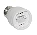 3 Pack, Mansa Lighting®, E26 to G24/G23 Base Adapter, Use This Adapter to Plug an G24/G23 LED Bulb Into a Standard E26 Fixture