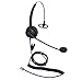 Callez Phone Headset for Cisco with Noise Cancelling Mic & Mute Switch, Dual RJ9 Corded Telephone Headsets Compatible with Cisco IP Phones 6941 6851 6945 7821 7841 7861 7942 7945 7962 7965 8811 Gray
