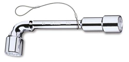 H-Safe Polished Chrome Hexagonal-Polygonal Double Pipe Wrenches - 11x11mm
