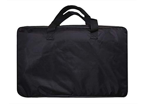 Lunies Sheet Music Stand Carrying Bag Waterproof 21.7"x15.8"x3.2" Black