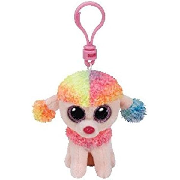 rainbow poodle ty