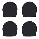 PrimeShield Set of 4 RV Wheel Cover, for 40 Inches -42 Inches Wheel Diameter, Black