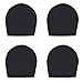 PrimeShield Set of 4 RV Wheel Cover, for 40''-42'' Wheel Diameter, Black