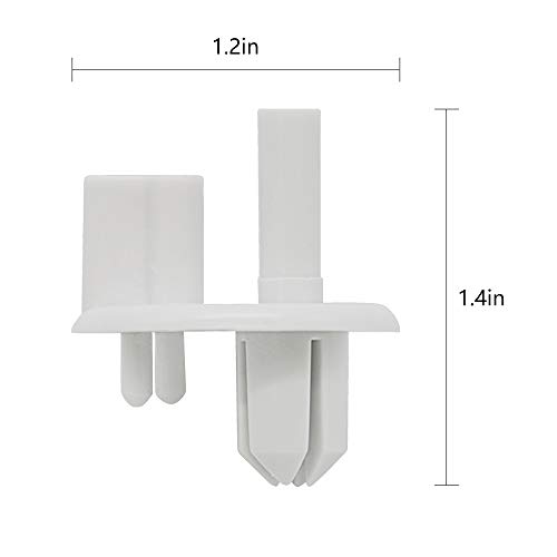 Rear Crisper Cover Support 241993001 Replacement Plastic Refrigerator