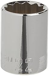 CRAFTSMAN Shallow Socket, Metric, 1/2-Inch