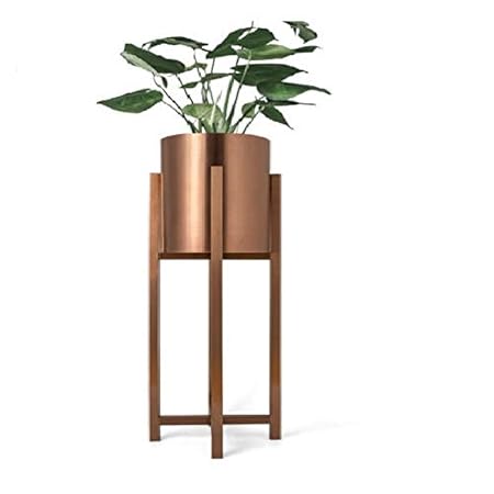 Metal Planter Display Rack, Copper, standard, 2 Pieces
