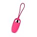 Bluesky Silicone Wireless Powerful 12 Speed Vibrating Egg with Remote Control- Pink