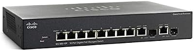 Cisco SG300-10MPP-K9-UK Small Business Gigabit PoE Switch 10 Port
