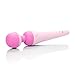 CalExotics Inspire Massager Kit - Body Wand Vibrator & Silicone Attachment Set for Couples – Adult Sex Personal Massager - Pink