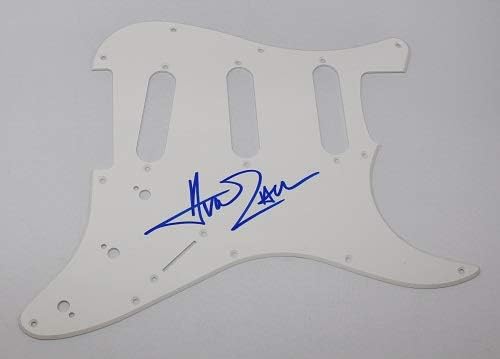 Avril Lavigne Sk8er Boi Genuine Signed Autographed White Fender Strat Electric Guitar Pickguard Loa