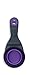 Dexas Popware for Pets Collapsible KlipScoop, 1/2 Capacity, Gray/Purple
