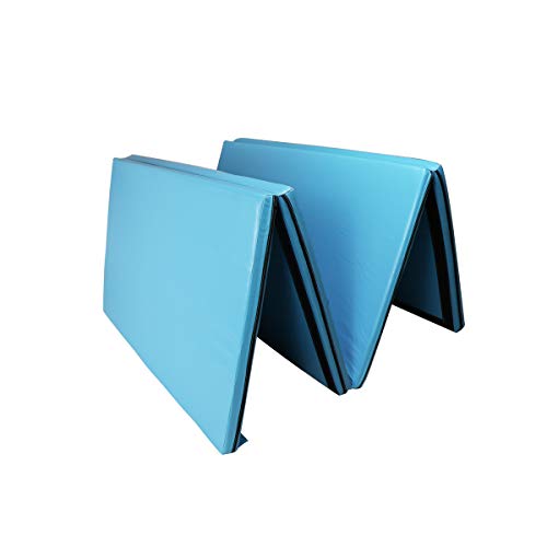 image for MammyGol Gymnastics Mat Thick Folding Exercise Mat with Carring Handle