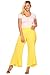 Zeagoo Womens Plus Size Flared Wide Leg High Waist Long Capri Palazzo Pants