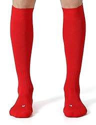 CelerSport 2 Pack Soccer Softball Baseball Socks