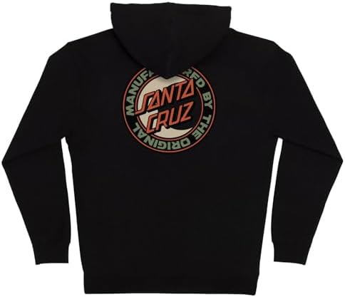 Amazon.com: SANTA CRUZ Classic Dot Zip Hooded Heavyweight