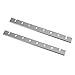 POWERTEC 12-1/2 Inch Heat Treated M2 HSS Planer Knives for DeWalt 733 | 12.5 Inch Dual Sided Replacement Planer Blades DW7332-Set of 2 | 2 Blades