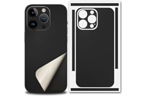 for iPhone 17 Pro Max Skin Wrap, Ultra-Thin 3M Texture Matte Carbon Fiber Full Body Protective Sticker for Minimalist Style L