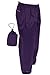 Mountain Warehouse Pakka Kids Waterproof Rain Pants -for Boys & Girls Purple Kids 11-12 Yrs (142-154 cm)