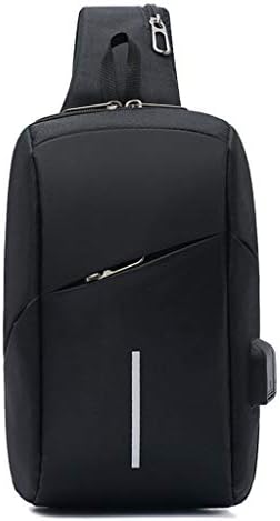 SACYSAC Sling bag anti-theft chest bag outdoor leisure USB multi-function bag,C