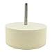 HYCC 75mm Felt Polishing Wheel for use with Cerium Oxide Polishing Powder - 40mm length of shank