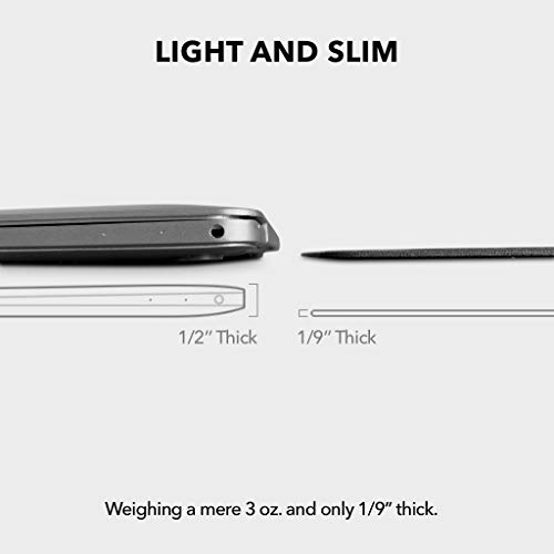 MOFT Mini Invisible Laptop Stand, Anti-Slide Portable and Ultra-Light Stand for MacBook, Air, Pro, Tablets and Laptops ( Space Grey)