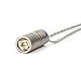 Keychain Flashlight, WUBEN Portable Titanium Alloy Waterproof IPX8 130 Lumens USB Rechargeable Mini Necklace LED Flashlights Torch