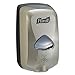 PURELL TFX Touch-Free Hand Sanitizer Dispenser, Nickel, for 1200 mL PURELL TFX Hand Sanitizer Refills (Pack of 1) – 2780-12