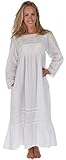 The 1 for U 100% Cotton Nightgown Violet Pockets 7 Sizes