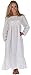 The 1 for U Cotton Nightgown With Pockets - White