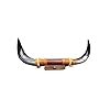 Steer-Bull-Cow-Horn-Texas-Long-Horn-Mounted-Wall-Car-Truck-RV-Hood-Ornament-Small