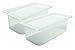 San Jamar MP13 Mod Pan, 1/3 Food Pan with Lid, 4 Quart, 5 1/2