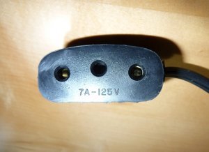 Power Cord # 122 for Many Singerr Sewing Machines