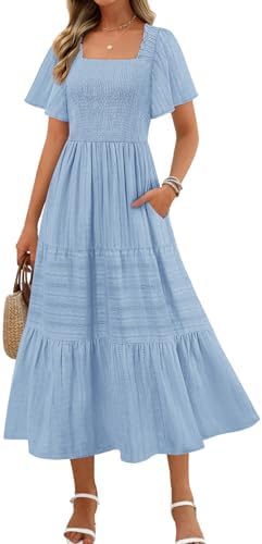 Lands' End Women's Cotton Modal Vneck Wrap Midi Dress X-Small Frosted Green Flower Patch at Amazon Women's Clothing store Lands' End Women's Cotton Modal Vneck Wrap Midi Dress X-Small Frosted Green Flower Patch at Amazon Women's Clothing store