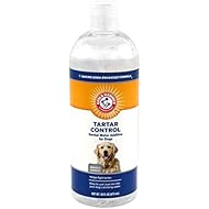 Arm & Hammer Dog Dental Care Dental Tartar Control Water Additive for Dogs | Reduces Plaque & Tartar Buildup Without Brushing, 16 ounces, Odorless and Flavorless