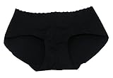 Leegoal Butt Pads Fake Butt Sponge Buttocks Shaper Panty - Black