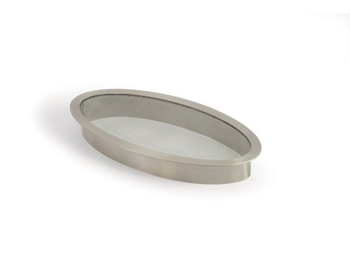 Atlantic Water Gardens Splash Ring for Formal Waterfall Spillways, 12-Inch Stainless Steel