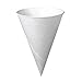 Solo 6RB-2050 6 oz White Paper Cone Cups (Case of 5000)