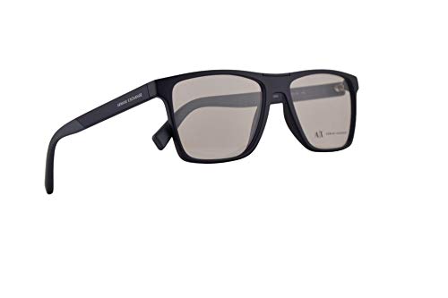 Armani Exchange AX3055 Eyeglasses 55-16-145 Matte Navy Blue w/Clear Demo Lens 8273 AX 3055