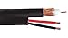 FiveStarCable RG59 500 ft Siamese Combo CCTV Coaxial Video Power Cable Black - 20AWG RG59 + 18/2 18AWG Power Cable (500 Ft, Black)