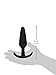 Doc Johnson Mood - Naughty 1 - Silicone Anal Plug - Extra Large - 6.0 in. Long and 1.5 in. Wide - Tapered Base for Comfort Between The Cheeks - Extra Large - Black