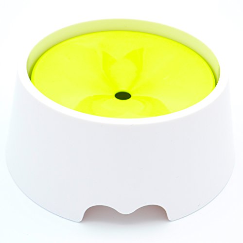 Dog Water Bowl No Spill Dripless Pet Water Food Bowl for Dogs and Cats, 1000ML(34OZ), Spill-Proof/Anti-Dust/Anti-choking/Anti-Gulping - Water or Food Dog Bowls