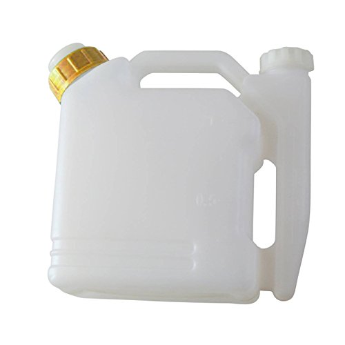 JRL 1L Portable 2-Stroke Fuel Petrol Oil Mixing Bottle 25:1/50:1 Chainsaw Strimmer