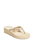 GUESS Factory Women's Meesha Wedge Flip Flops