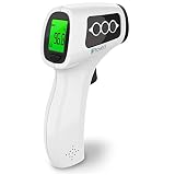 No Touch Thermometer - Infrared Thermometer Suitable for Newborn, Infant, and Toddler - Measure at 2-6 Inches Distance - Medical Tympanic Thermometer - Detecting The Slightest Temperature Increase...
