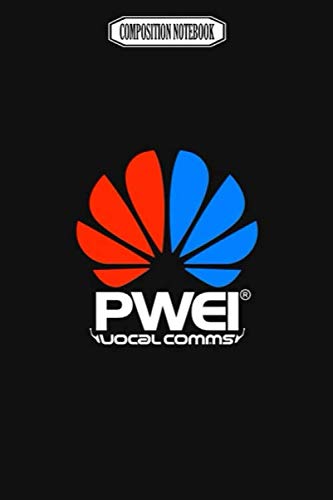 Composition Notebook: Pwei Vocal Comms Wii Gavin Decorations Acaademy Switch Revolution Dance Notebook Journal Notebook Blank Lined Ruled 6x9 100 Pages