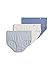 Jockey Women's Underwear Supersoft Hipster - 3 Pack, Oblong Dot/White/Blue Orion, 7