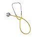 MABIS Spectrum Series Lightweight Nurse Stethoscope, Yellow, 30 Inch