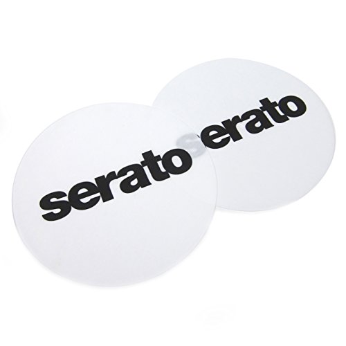 Serato OSA-SM-BLK-BR 12'' 'Butter Rug' Slipmats, Black, Pair