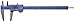 Mitutoyo ABSOLUTE 700-113-10 Digital Caliper, Stainless Steel, Battery Powered, Inch/Metric, 0-6